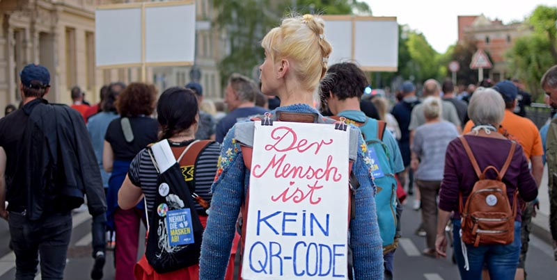 Montagsdemo am 23.5.2022
